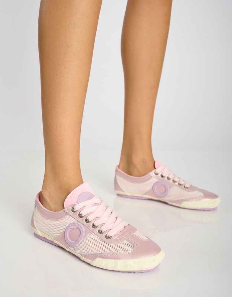 נעלי גברים - Aro - סניקרס מטאליות JOANETA - ורוד3