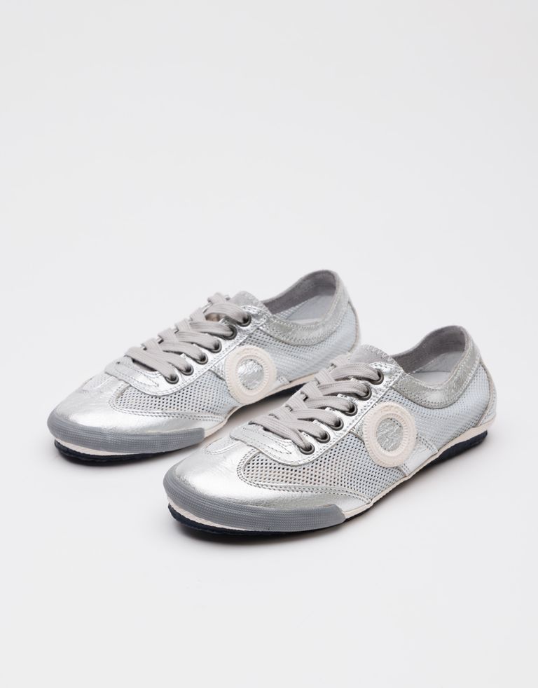 נעלי גברים - Aro - סניקרס מטאליות JOANETA - כסף4
