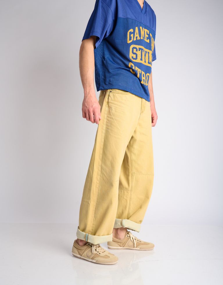 נעלי גברים - Aro - סניקס בד MAY - בז'1