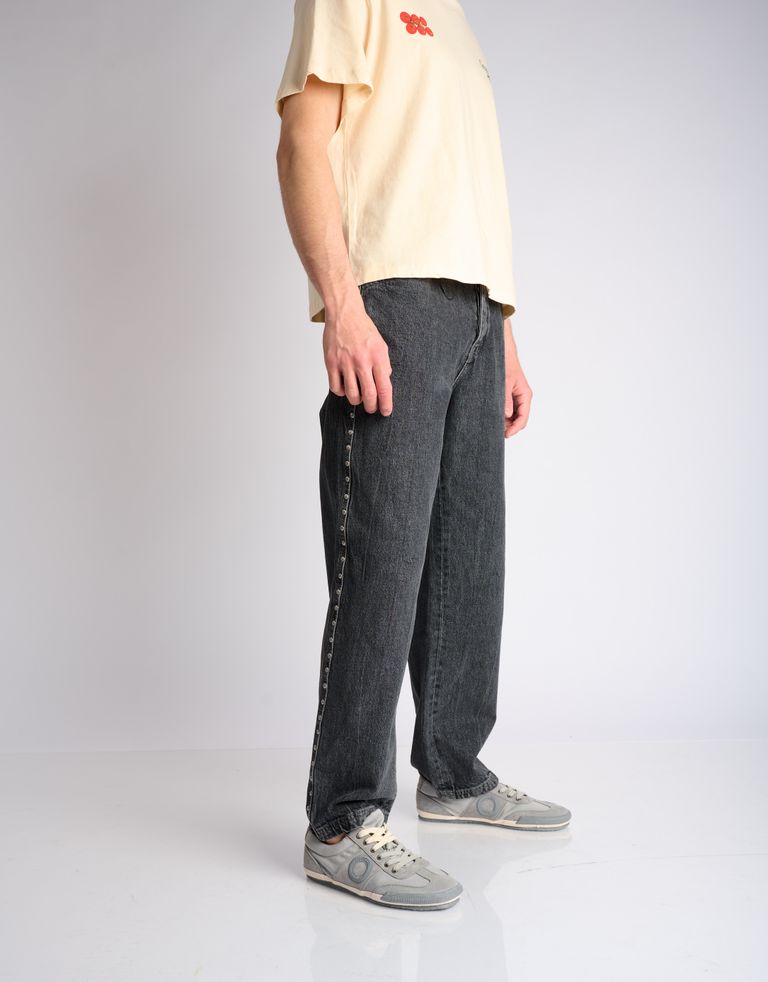 נעלי גברים - Aro - סניקס בד MAY - אפור3