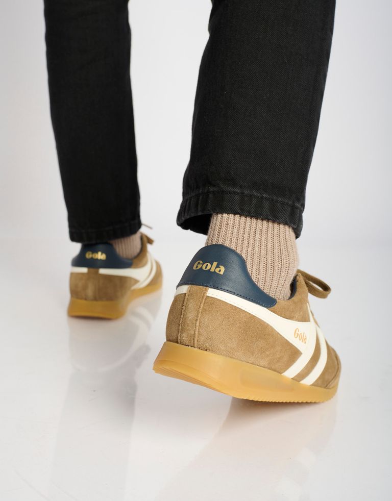 נעלי גברים - Gola - סניקרס זמש TORPEDO - חום בהיר4
