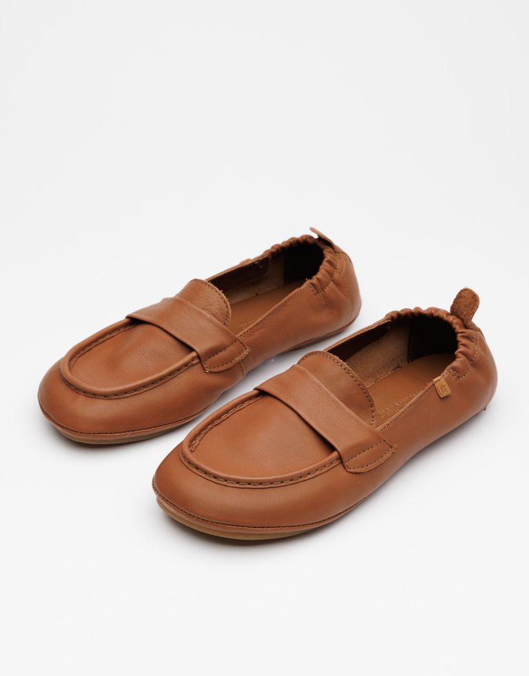 נעלי גברים - El Naturalista - נעלי מוקסין ESSENCE - חום2