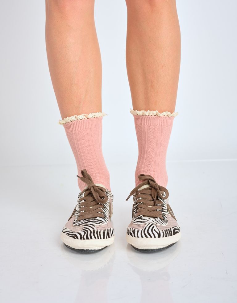 נעלי גברים - Aro - סניקרס מיוחדות JOANETA - זברה4