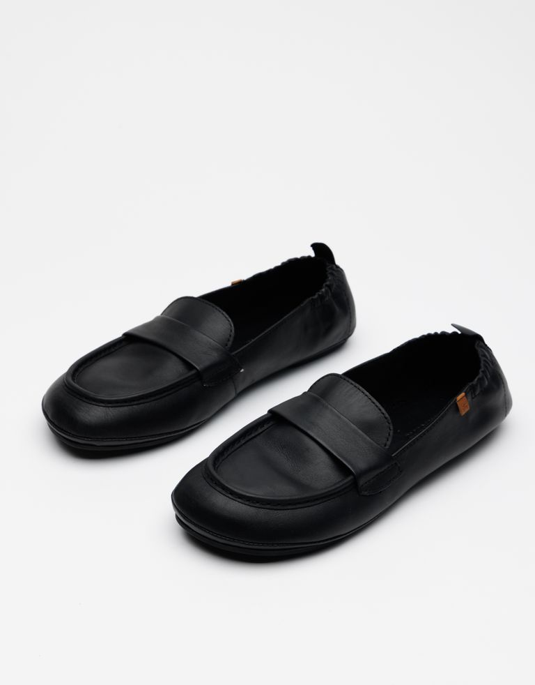 נעלי גברים - El Naturalista - נעלי מוקסין ESSENCE - שחור2