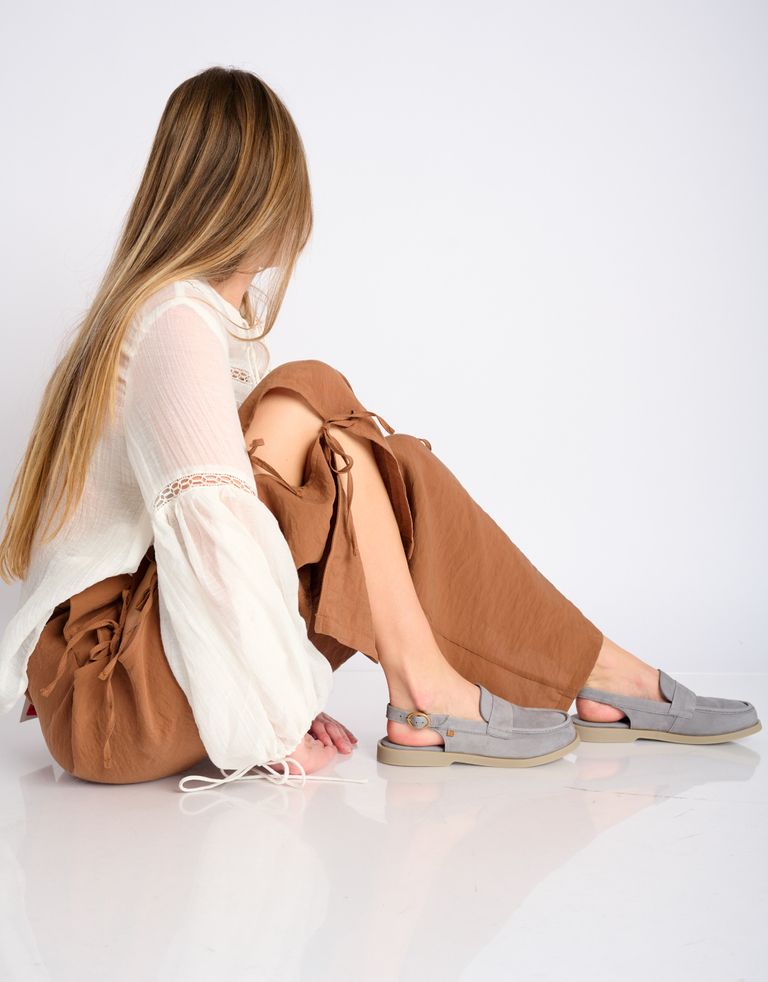 נעלי נשים - El Naturalista - סנדלים סגורים ARENISCA - תכלת2