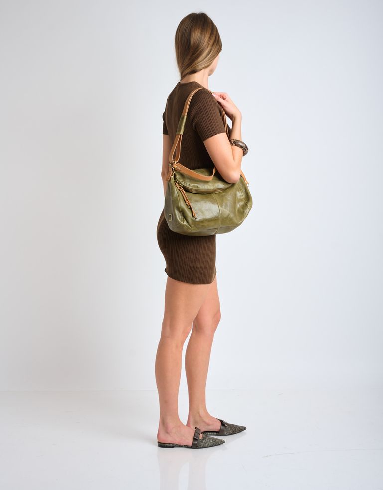 נעלי נשים - A.S. 98 - תיק צד VIOLETTA - חאקי3