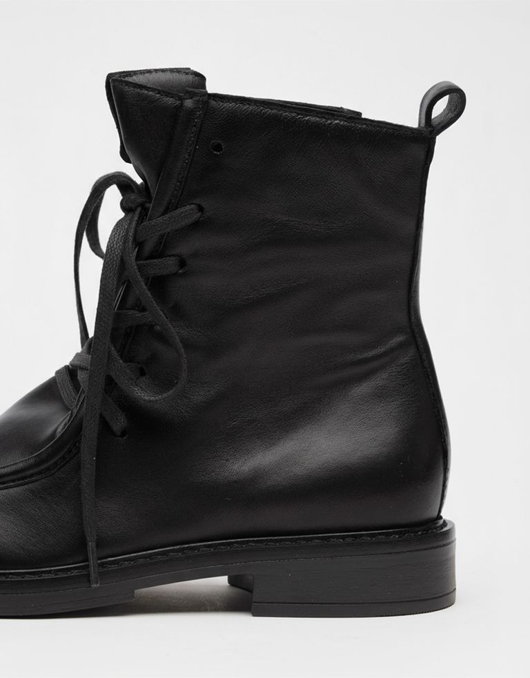 נעלי נשים - Mjus - מגפונים עם שרוכים FABIA - שחור1