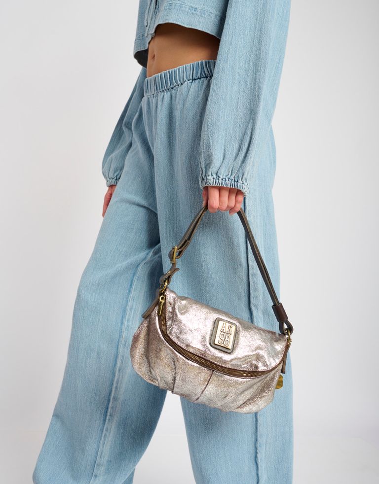 נעלי נשים - A.S. 98 - תיק צד קטן CARMINE - כסף1