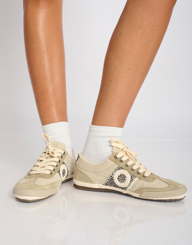 נעלי גברים - Aro - סניקרס משולבות MAY - אפור1