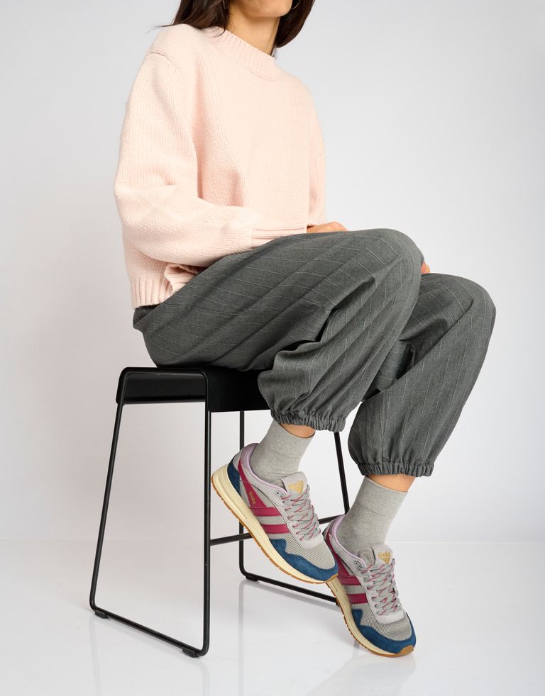 נעלי נשים - Gola - סניקרס DELTA - אפור   כחול3