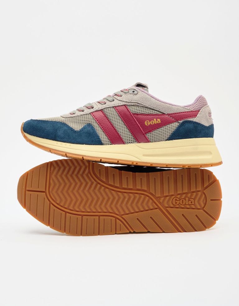 נעלי נשים - Gola - סניקרס DELTA - אפור   כחול4