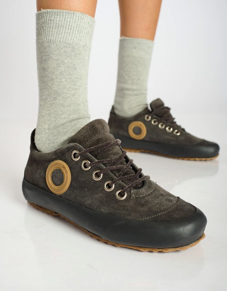 נעלי נשים - Aro - סניקרס זמש WEN - אפור3