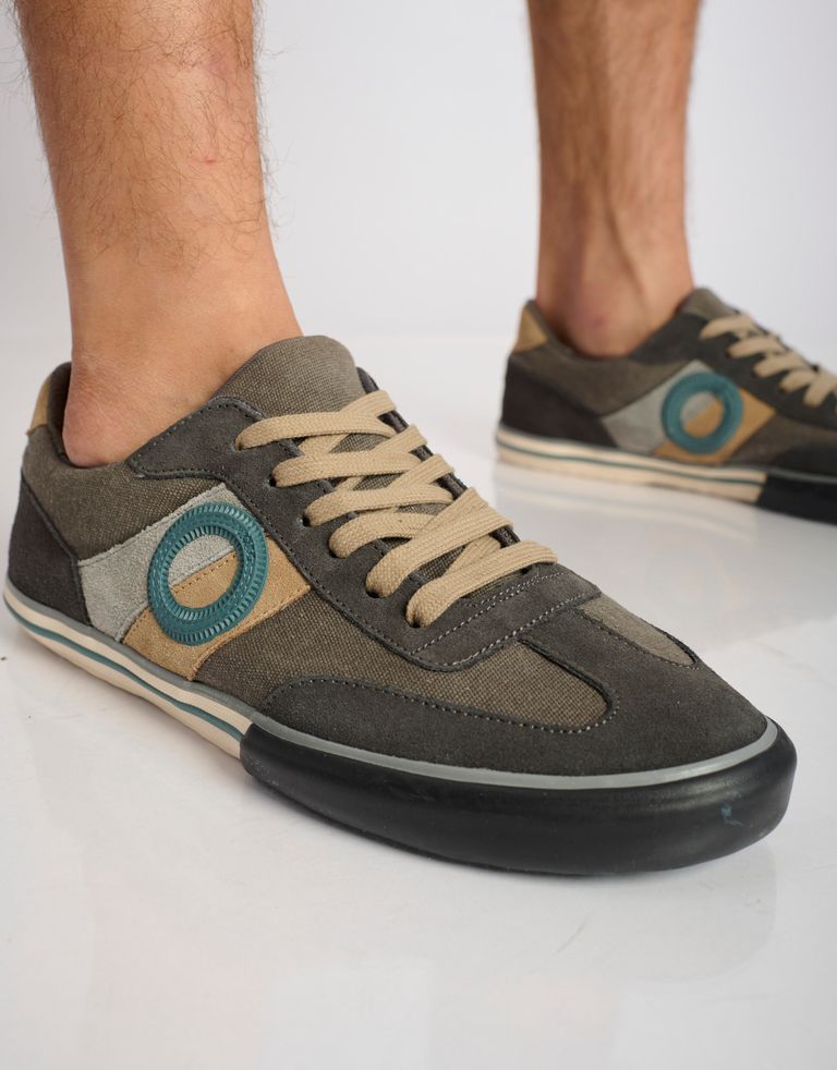 נעלי גברים - Aro - סניקרס POL - אפור כהה2