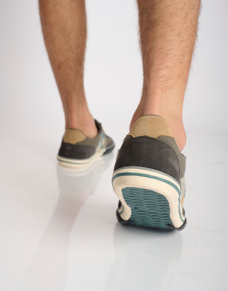 נעלי גברים - Aro - סניקרס POL - אפור כהה4