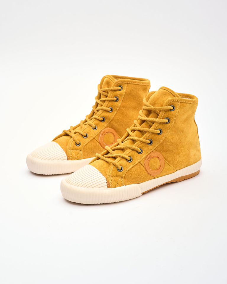 נעלי נשים - Aro - סניקרס גבוהות CHARLIE - צהוב2