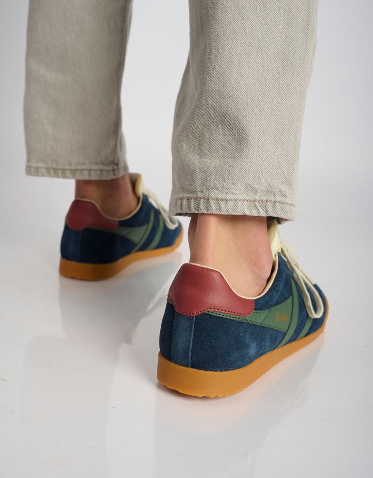 נעלי גברים - Gola - סניקרס ELAN צבעוני - כחול   ירוק4