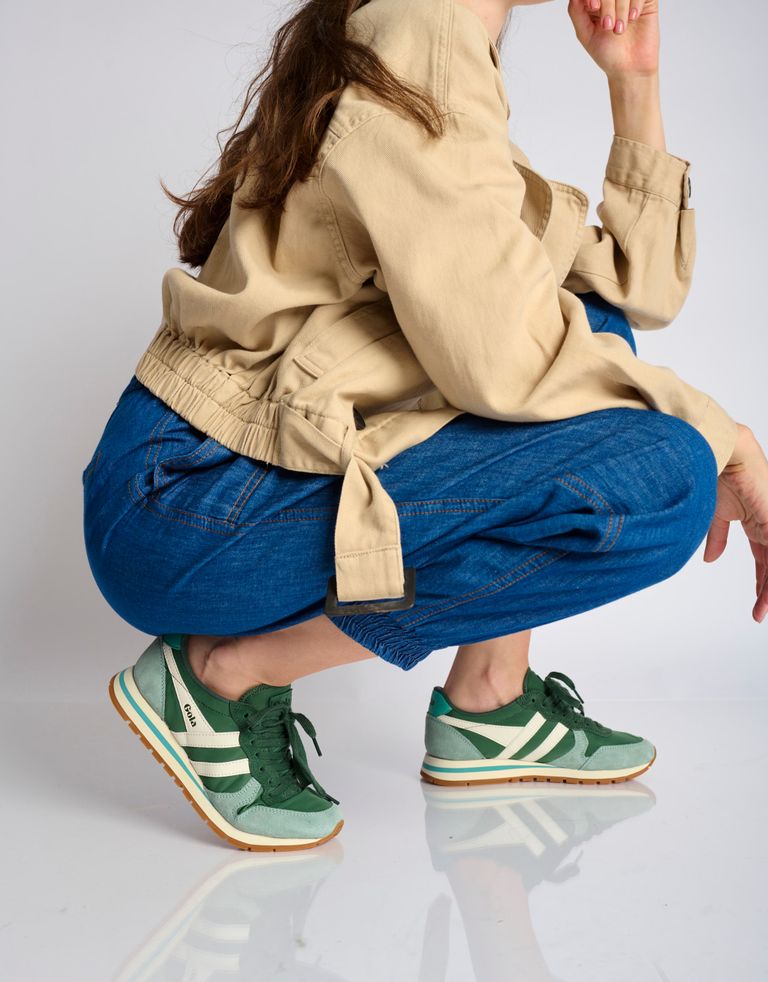 נעלי נשים - Gola - סניקרס DAYTONA CHUTE - ירוק1