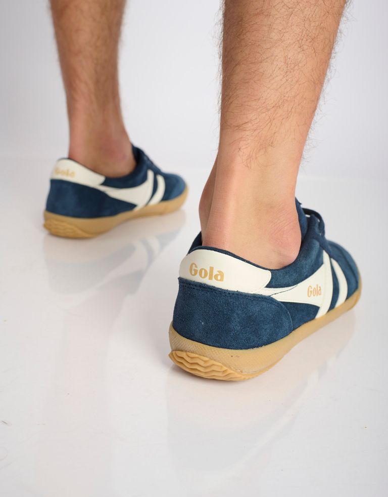 נעלי גברים - Gola - סניקרס זמש BADMINTON - כחול2