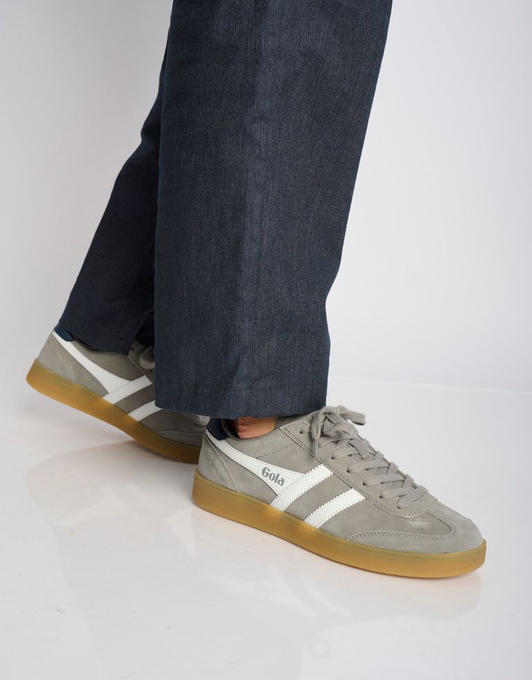 נעלי גברים - Gola - סניקרס זמש VIPER - אפור3