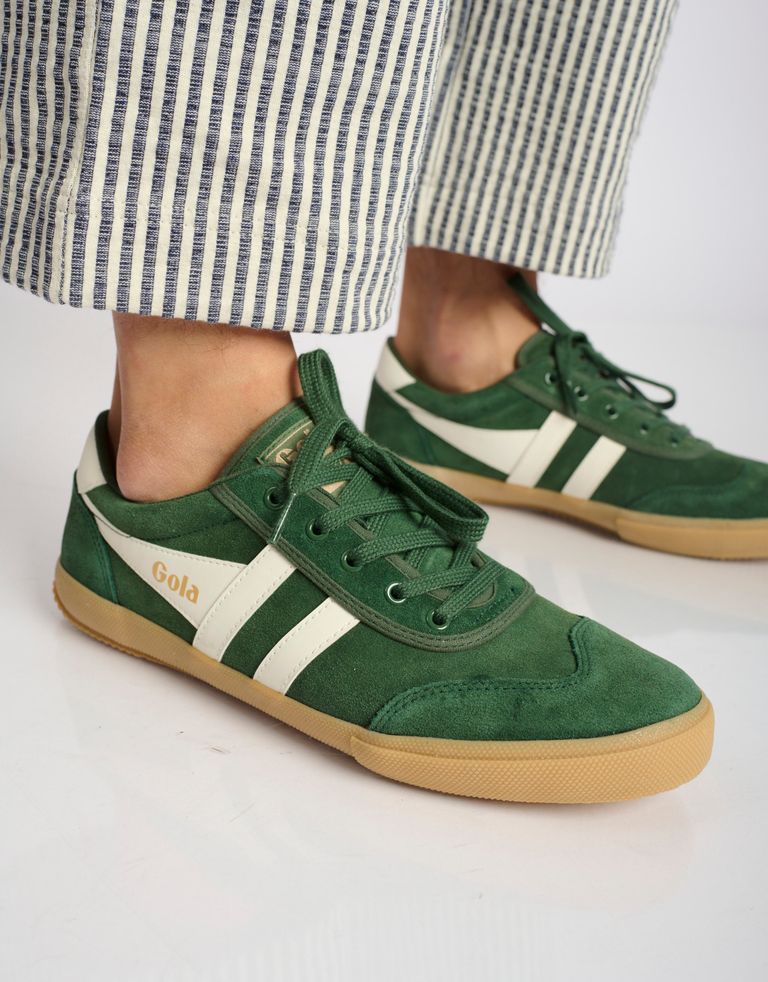 נעלי גברים - Gola - סניקרס זמש BADMINTON - ירוק4