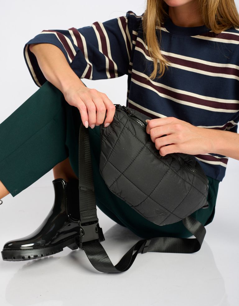 נעלי נשים - Arkk - תיק פאוצ' PADDED BUMBAG - שחור1