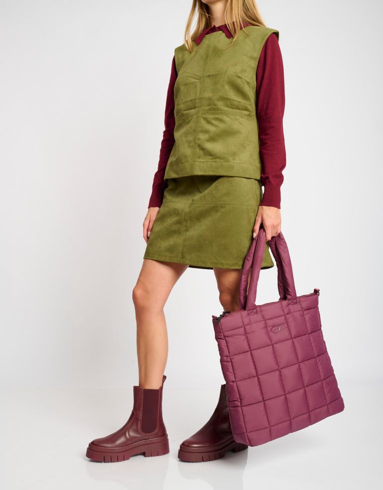 נעלי נשים - Arkk - תיק  PADDED SHOPPER - בורדו1