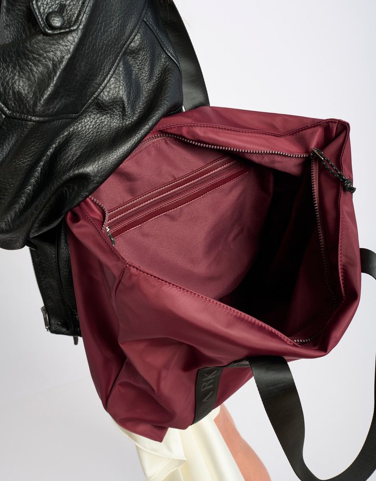 נעלי נשים - Arkk - תיק SHOPPER - בורדו2