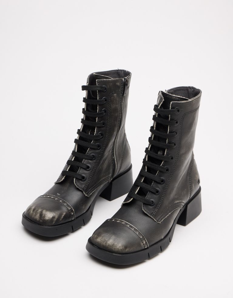 נעלי נשים - Art - מגפון שרוכים VARSOVIA - שחור מיוחד2