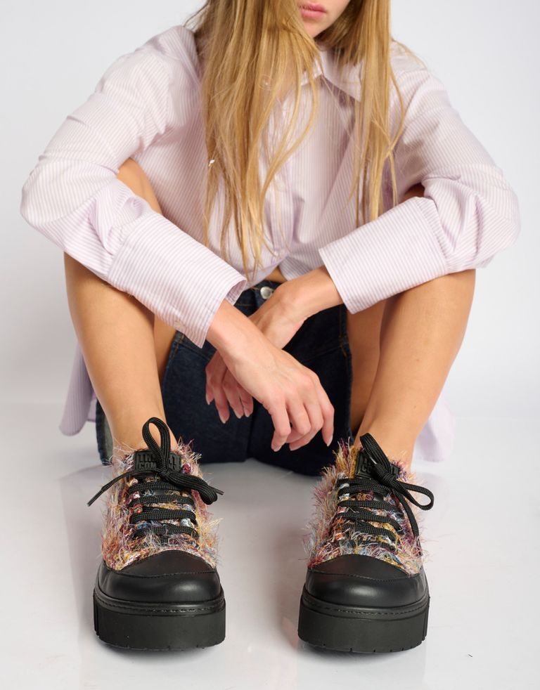 נעלי נשים - Art - נעלי פלטפורמה BRIGHTON - צבעוני1