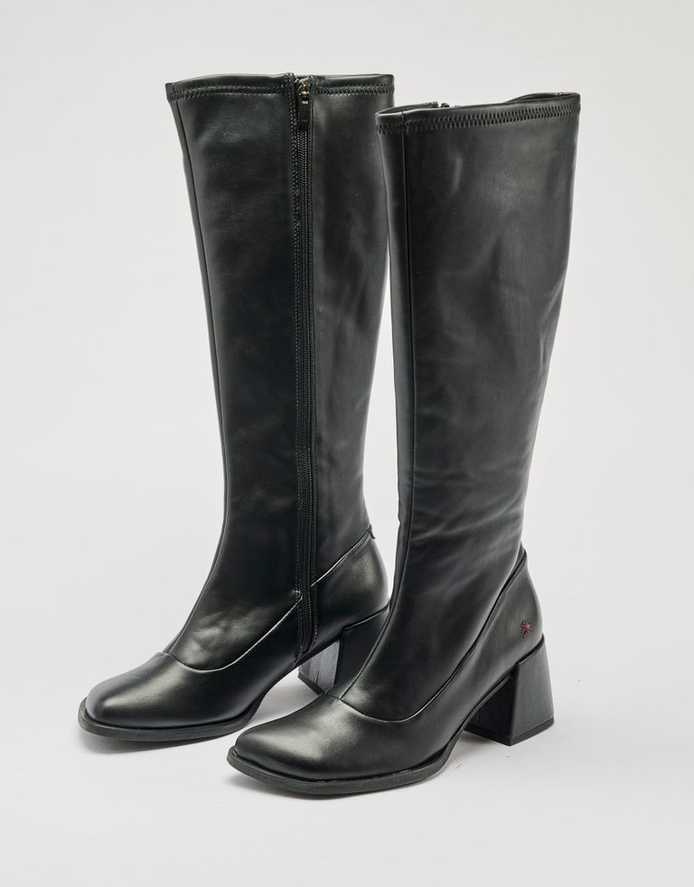 נעלי נשים - Art - מגפיים עם עקב VERONA - שחור2