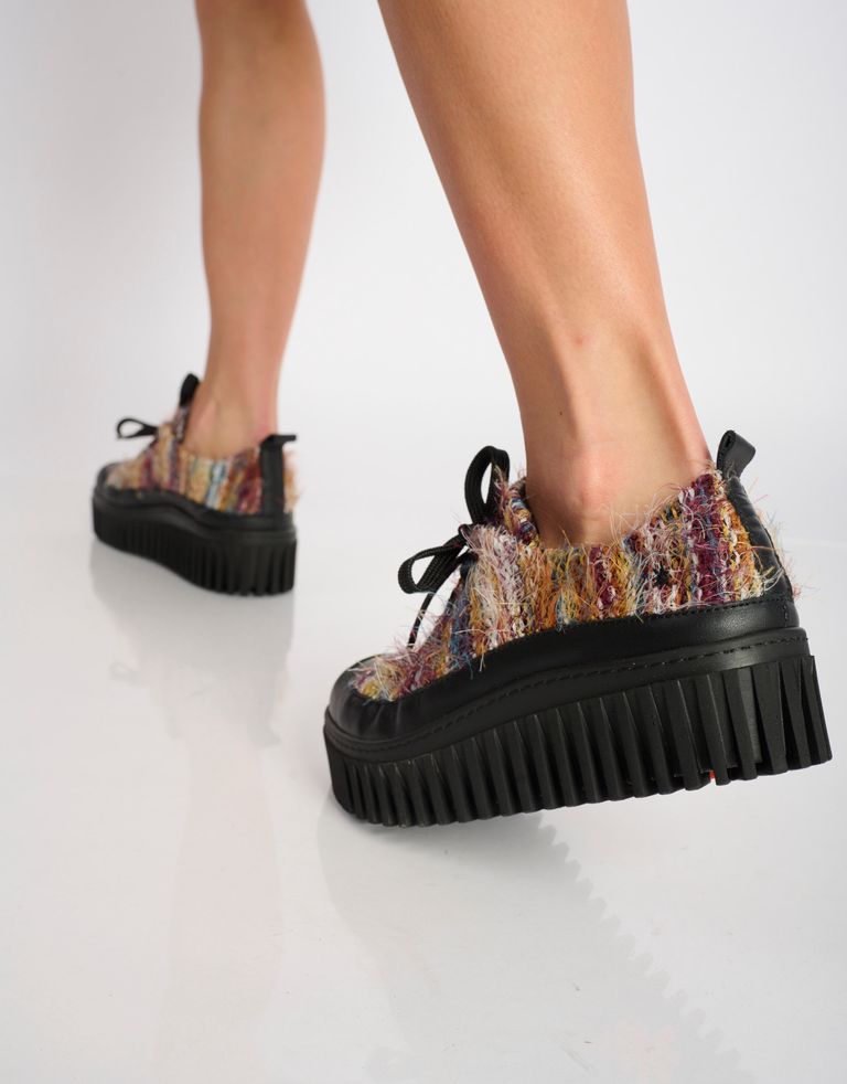 נעלי נשים - Art - נעלי פלטפורמה BRIGHTON - צבעוני4