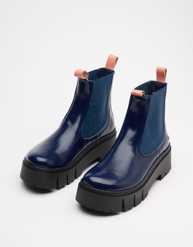 נעלי נשים - Art - מגפוני צ'לסי LEEDS - כחול4