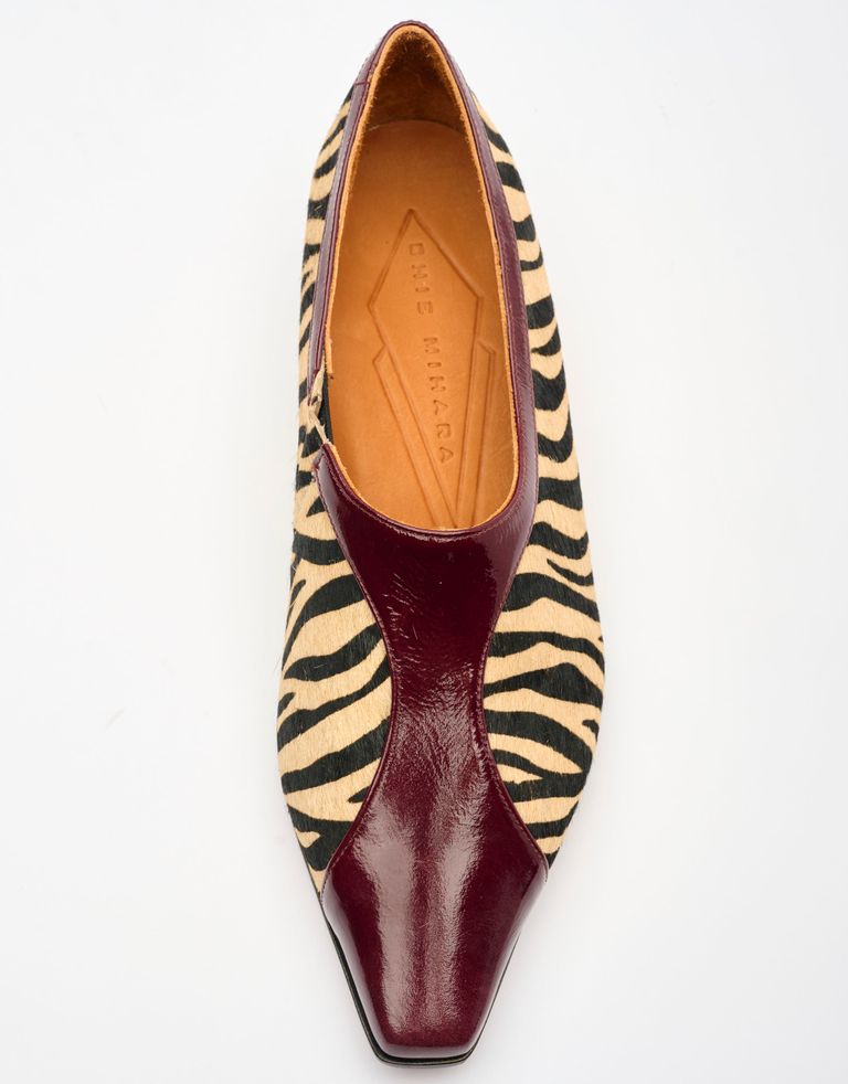 נעלי נשים - Chie Mihara - נעליים שטוחות GIANTE - זברה4