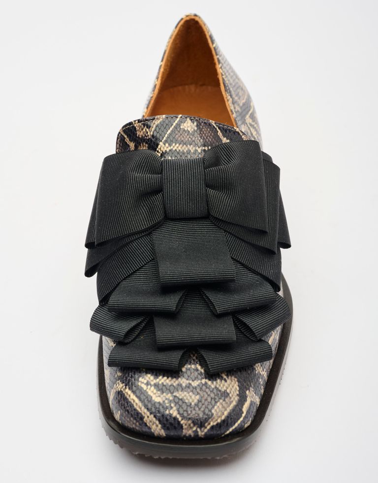 נעלי נשים - Chie Mihara - נעלי מוקסין ZAPAME - נחש2