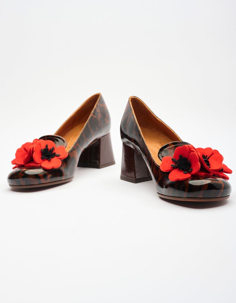 נעלי נשים - Chie Mihara - נעלי עקב MUKAI - נמר4