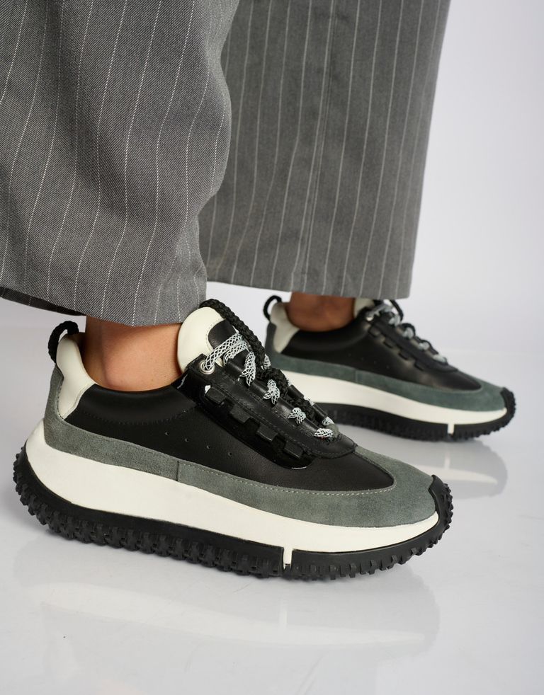 נעלי נשים - 4CCCCEES - סניקרס KAPOK PINTO - שחור3