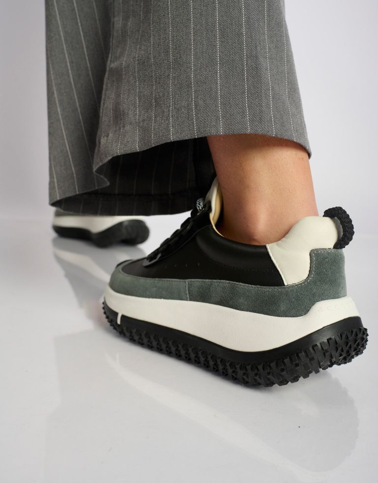 נעלי נשים - 4CCCCEES - סניקרס KAPOK PINTO - שחור4