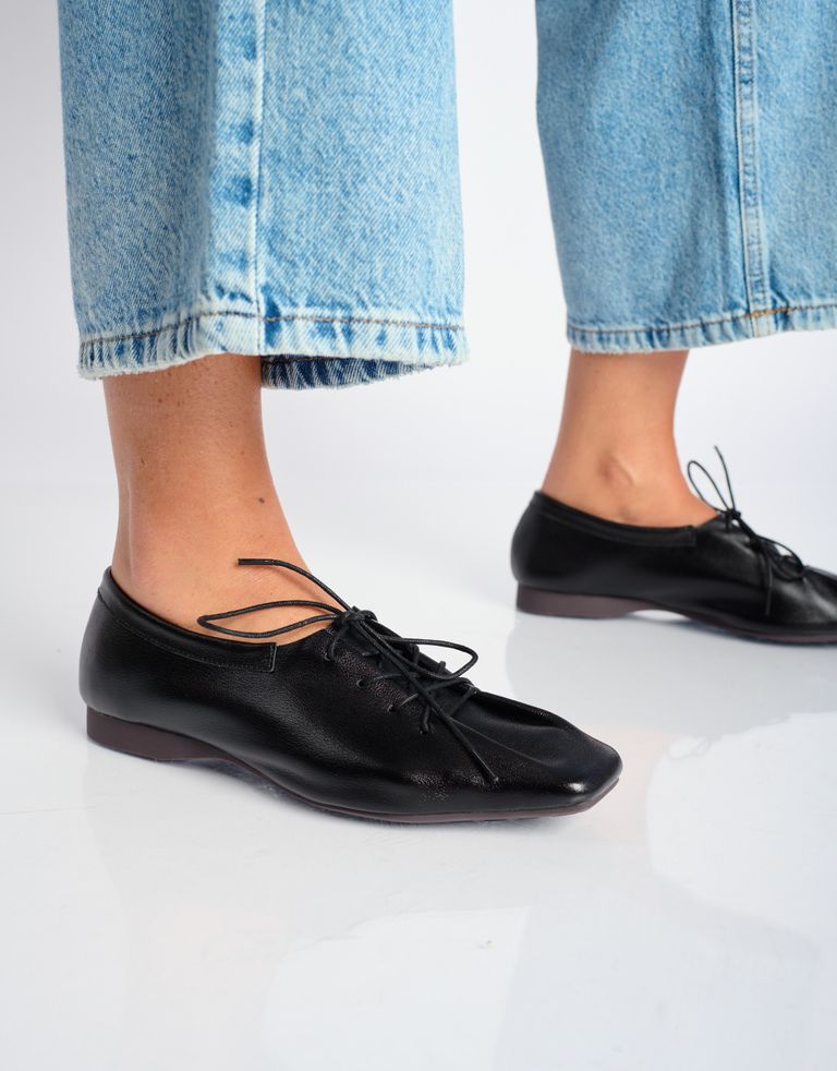 נעלי נשים - Yuko Imanishi - נעליים שטוחות CHUN - שחור3