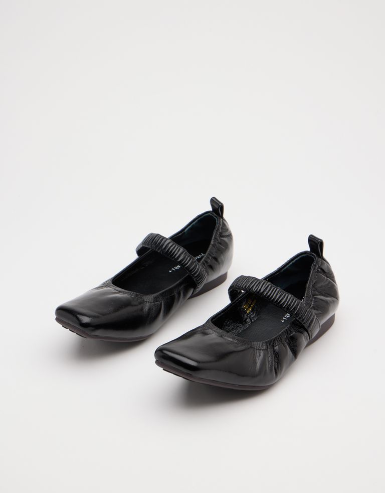 נעלי נשים - Yuko Imanishi - נעלי בובה שטוחות MAA - שחור4