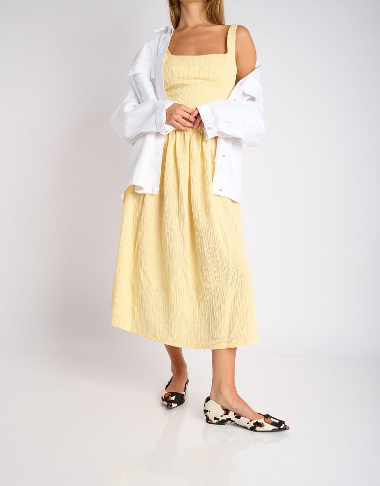 נעלי נשים - Bibi lou - נעלי סירה עם הדפס BONNIE - לבן   חום2