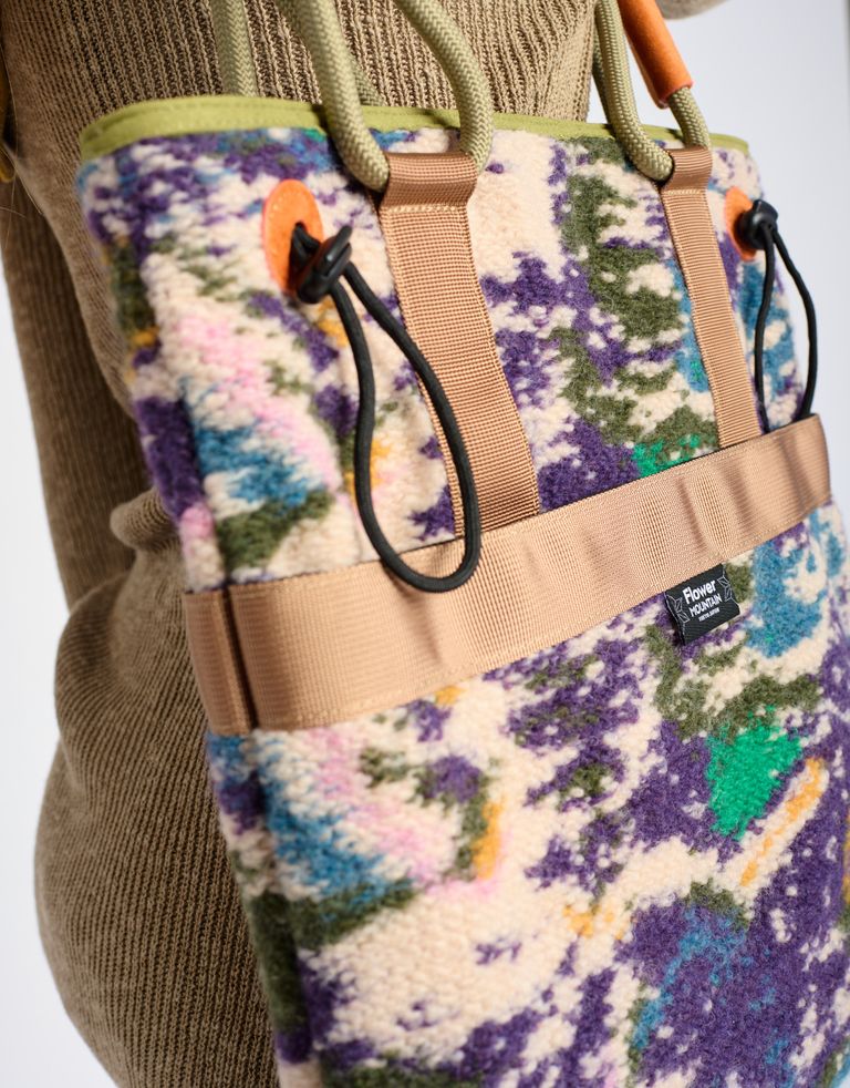 נעלי נשים - Flower Mountain - תיק צד TOTE FM - סגול   ירוק4