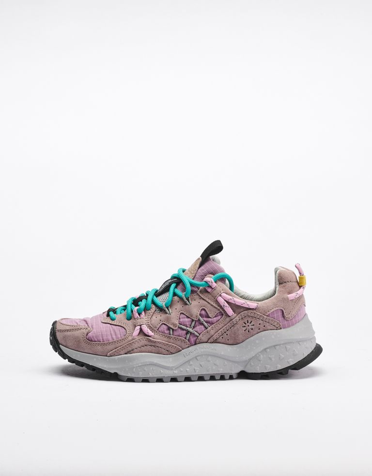 נעלי נשים - Flower Mountain - סניקרס זמש ובד YMABUSHI - לילך2