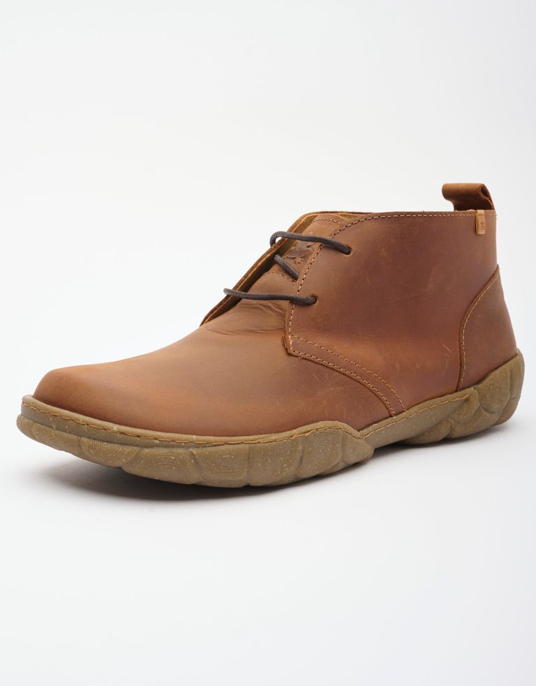 נעלי גברים - El Naturalista - נעלי עור גבוהות TURTLE - חום2