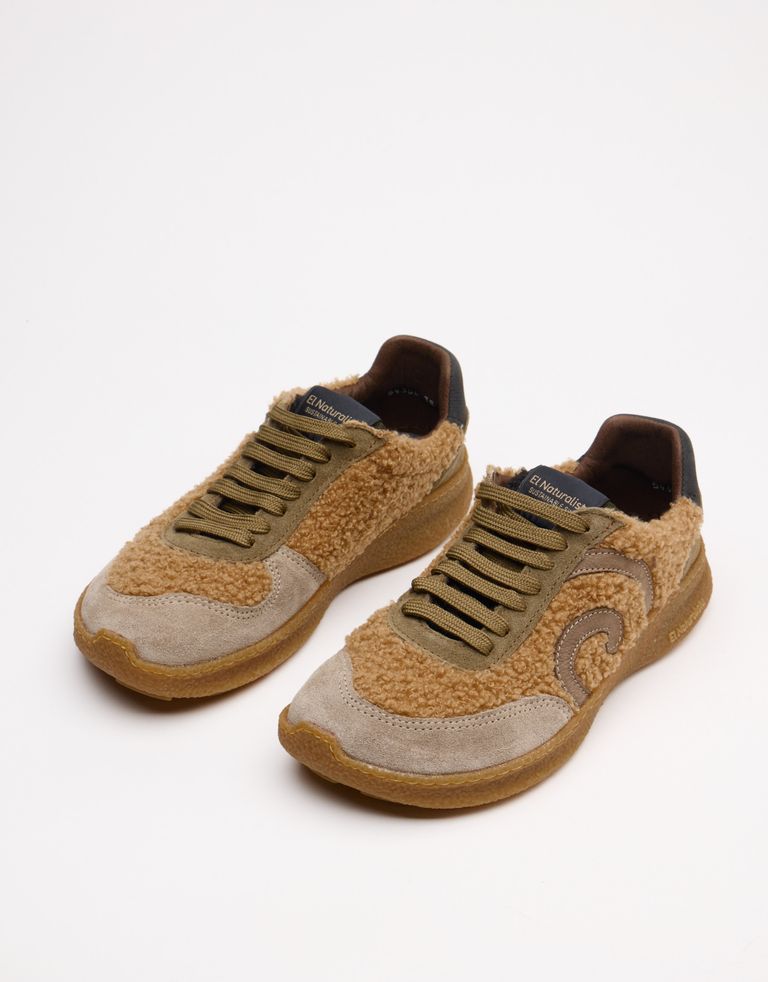 נעלי נשים - El Naturalista - סניקרס OROEL - קאמל3