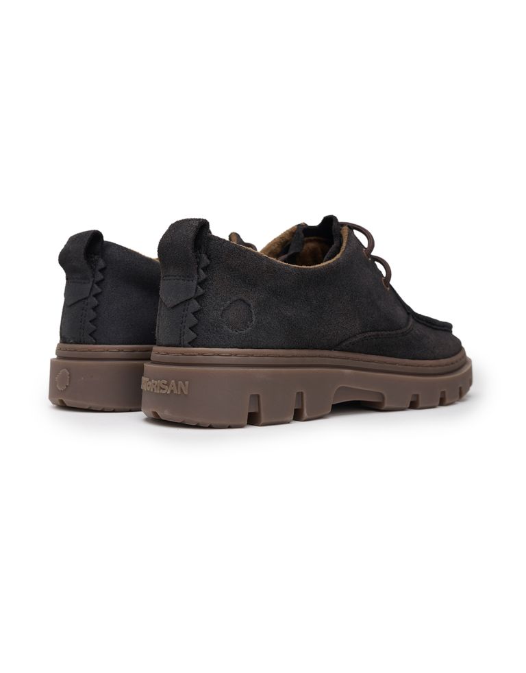 נעלי גברים - Satorisan - מוקסינים UNALOME WALLABY - חום כהה1