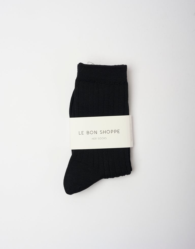 נעלי נשים - Le Bon Shoppe - גרביים HER - שחור1