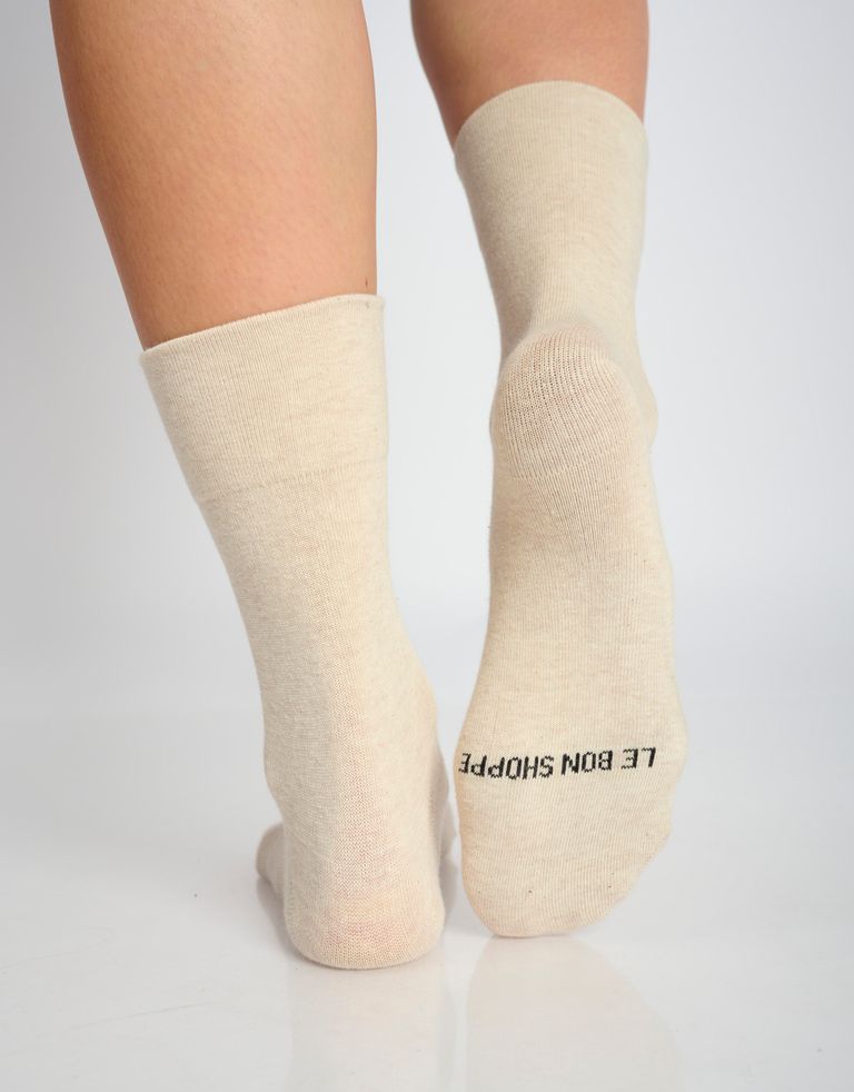 נעלי נשים - Le Bon Shoppe - גרביים SNEAKER - בז'2