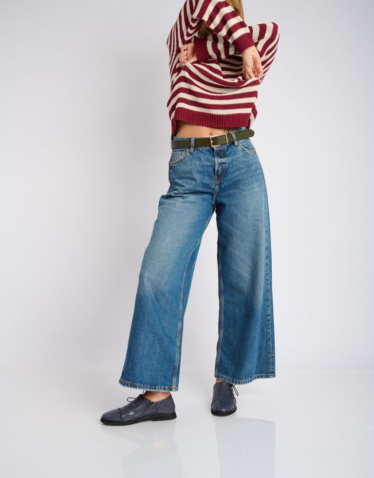 נעלי נשים - Yuko Imanishi - נעליים שטוחות AKO - כחול2