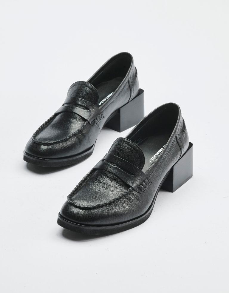 נעלי נשים - Yuko Imanishi - נעלי מוקסין RIRI - שחור2