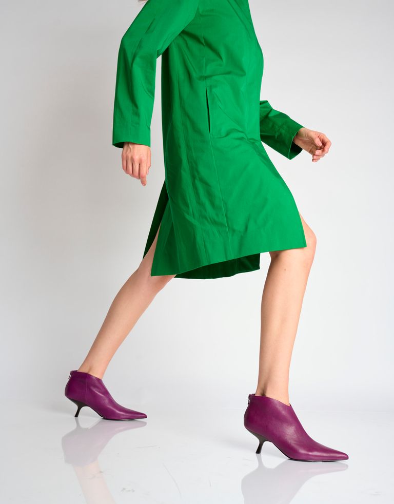 נעלי נשים - Jeffrey Campbell - מגפוני עקב HOOKED - סגול3